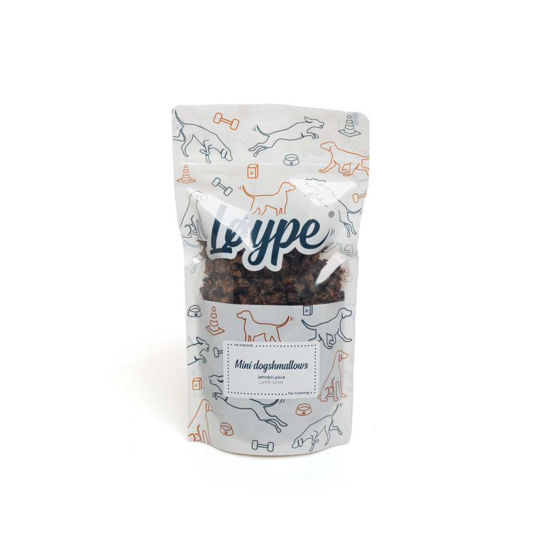 Single-Ingredient Dried Lamb Lung Dog Treats | Mini Dogshmallows