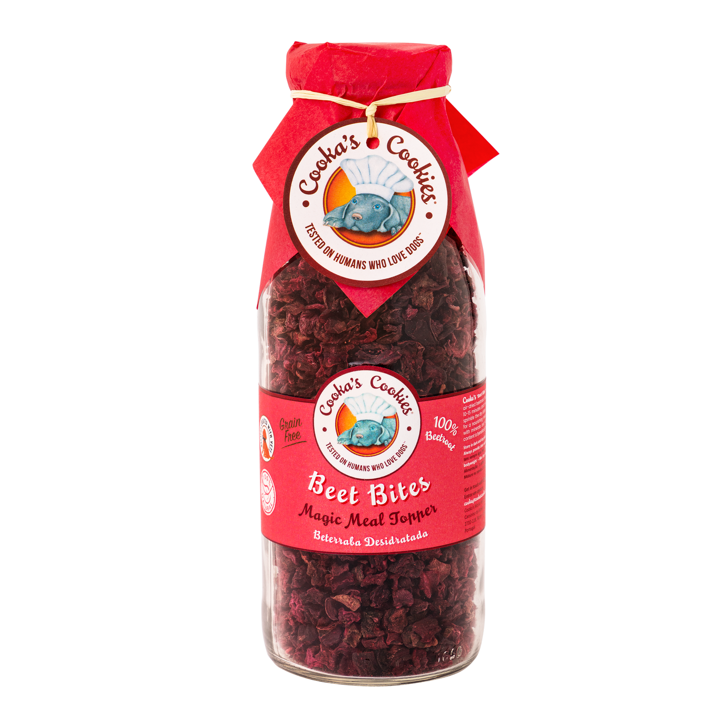 Air-Dried Beetroot Dog Food Supplement | Beetroot Bites