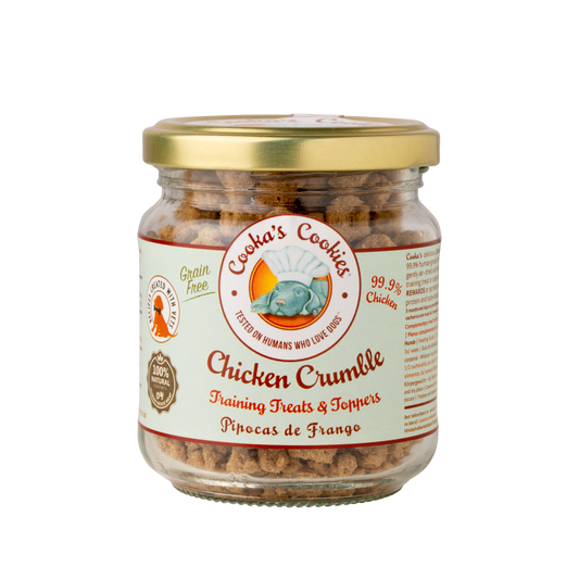 Dehydrated Chicken Breast Dog Treats for Sensitivities | Chicken Crumble