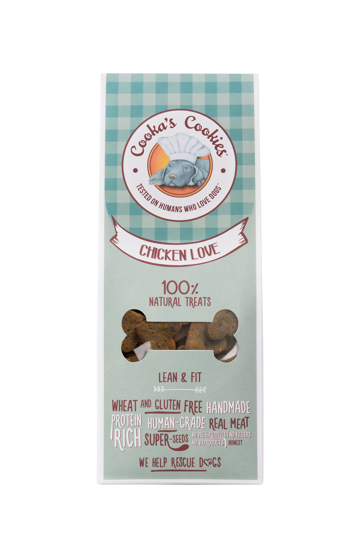 Human-Grade Baked Biscuits Dog Treats for Optimal Health | Chicken Love