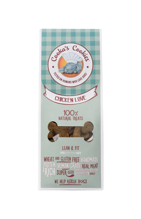 Human-Grade Baked Biscuits Dog Treats for Optimal Health | Chicken Love