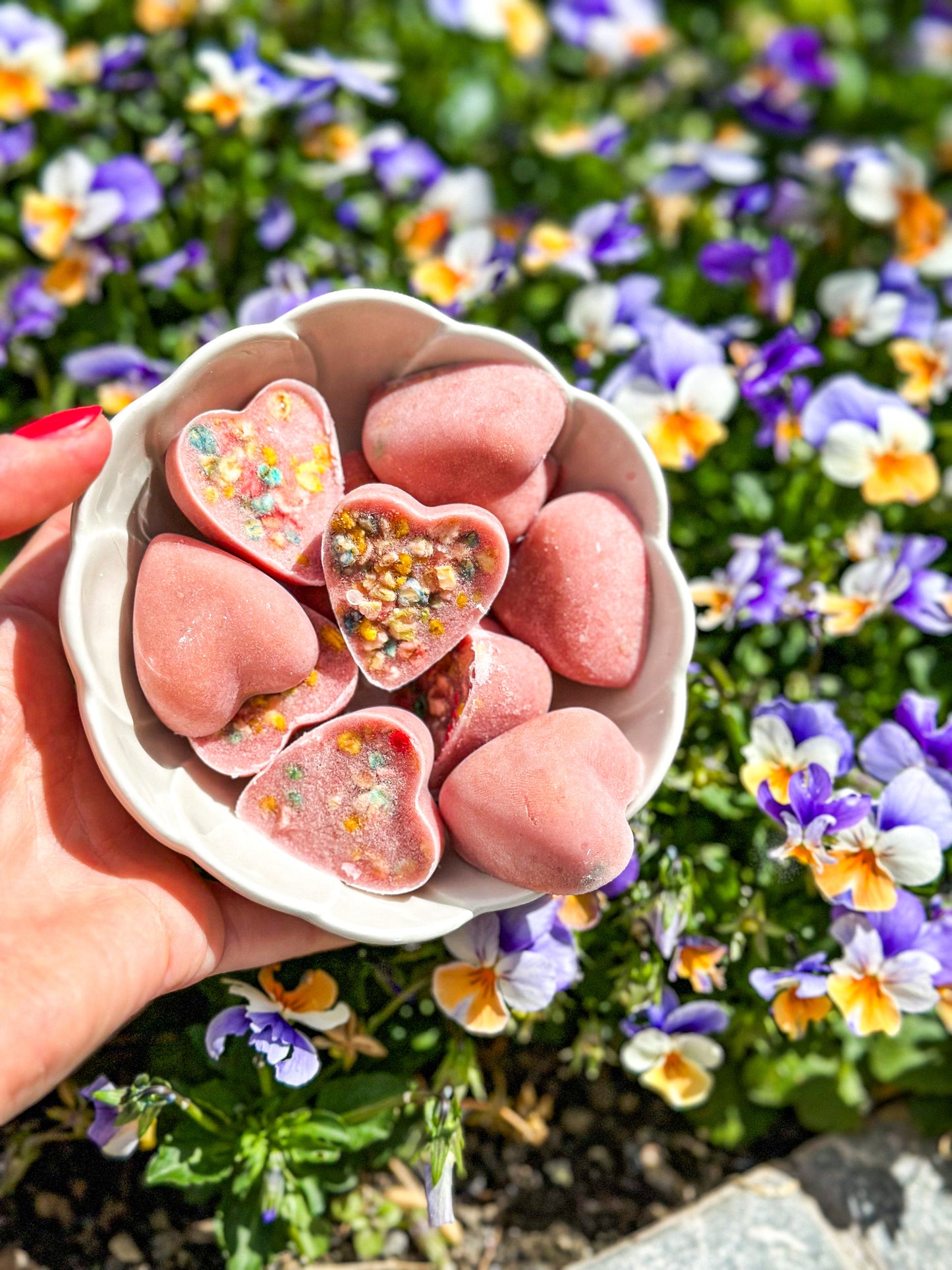 Natural Frozen Dog Treat with Chicken, Coconut and Dogfetti | Ice Cream Mix