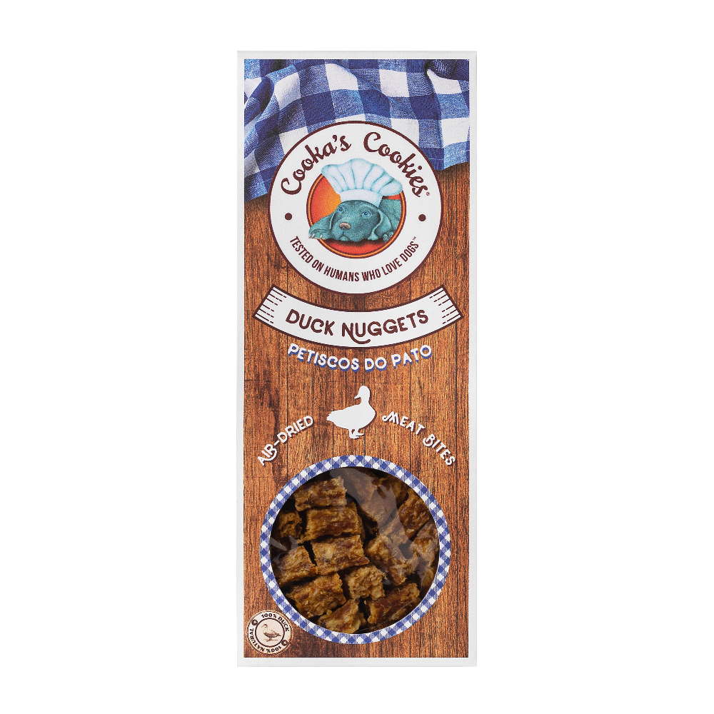 Single-Ingredient Duck Meat and Bones Dog Treats | Duck Meat Nuggets