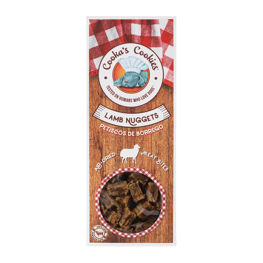 Single-Ingredient Lamb Meat and Bones Dog Treats | Lamb Meat Nuggets