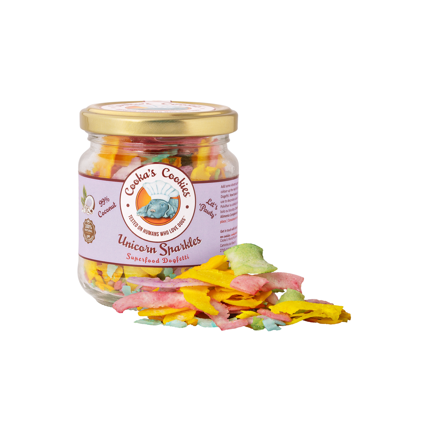 Human-Grade Magical Dog Food Supplement | Unicorn Flakes