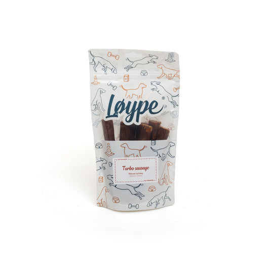 Ostrich Dog Treats for Sensitive Stomachs | Turbo Sausage