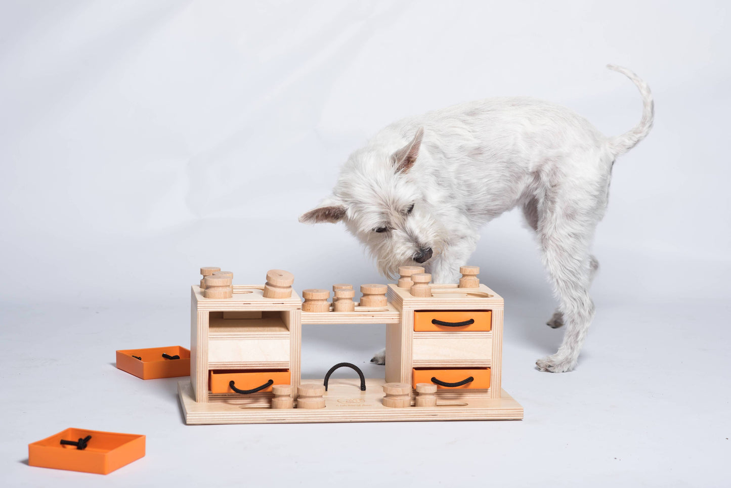 Two Towers Dog Puzzle | My Intelligent Dogs