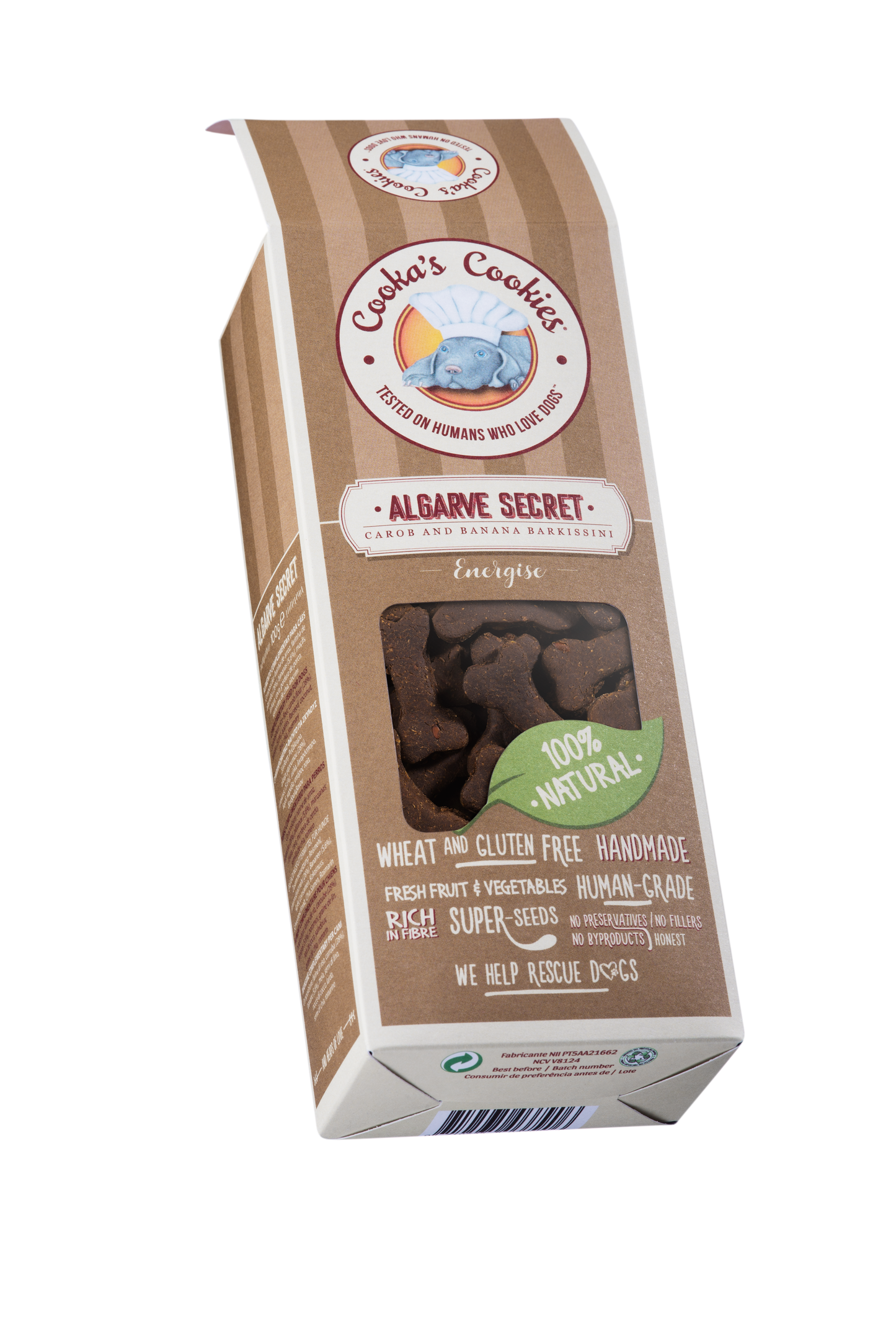 Carob & Banana Healthy Dog Treats | Algarve Secret