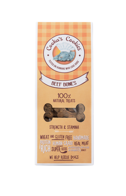 Dental Chews Dog Treats with Beef, Carrot and Beetroot | Beef Bones