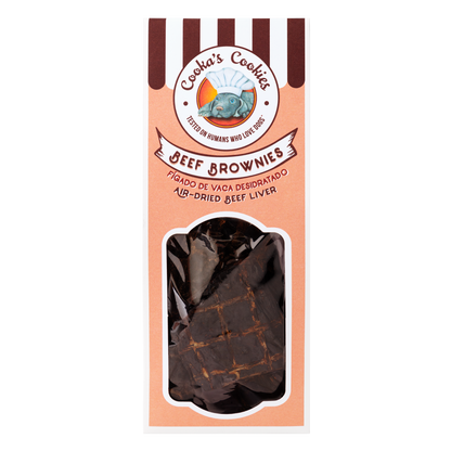 Single-Ingredient Training Dog Treats with Beef | Beef Brownies