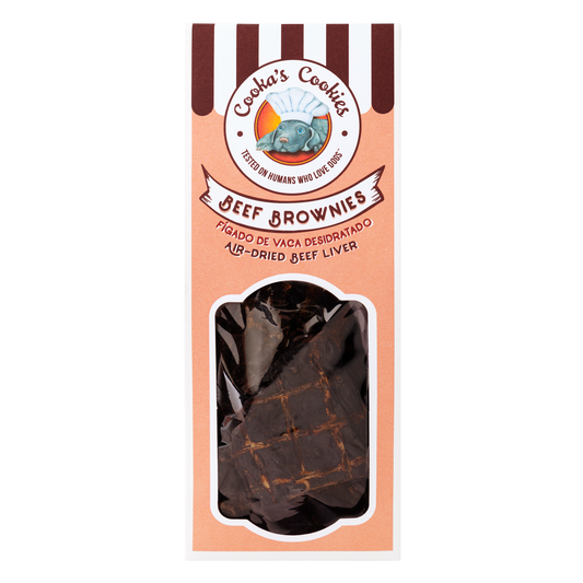 Single-Ingredient Training Dog Treats with Beef | Beef Brownies