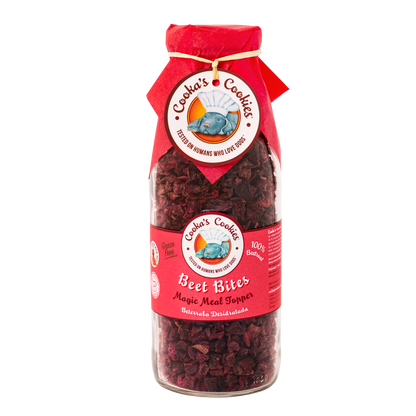 Air-Dried Beetroot Dog Food Supplement | Beetroot Bites