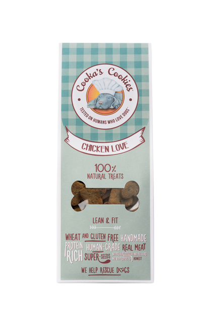Human-Grade Baked Biscuits Dog Treats for Optimal Health | Chicken Love