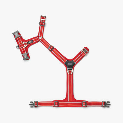 DOG Copenhagen Comfort Walk Air harness Wild Rose Classic Red