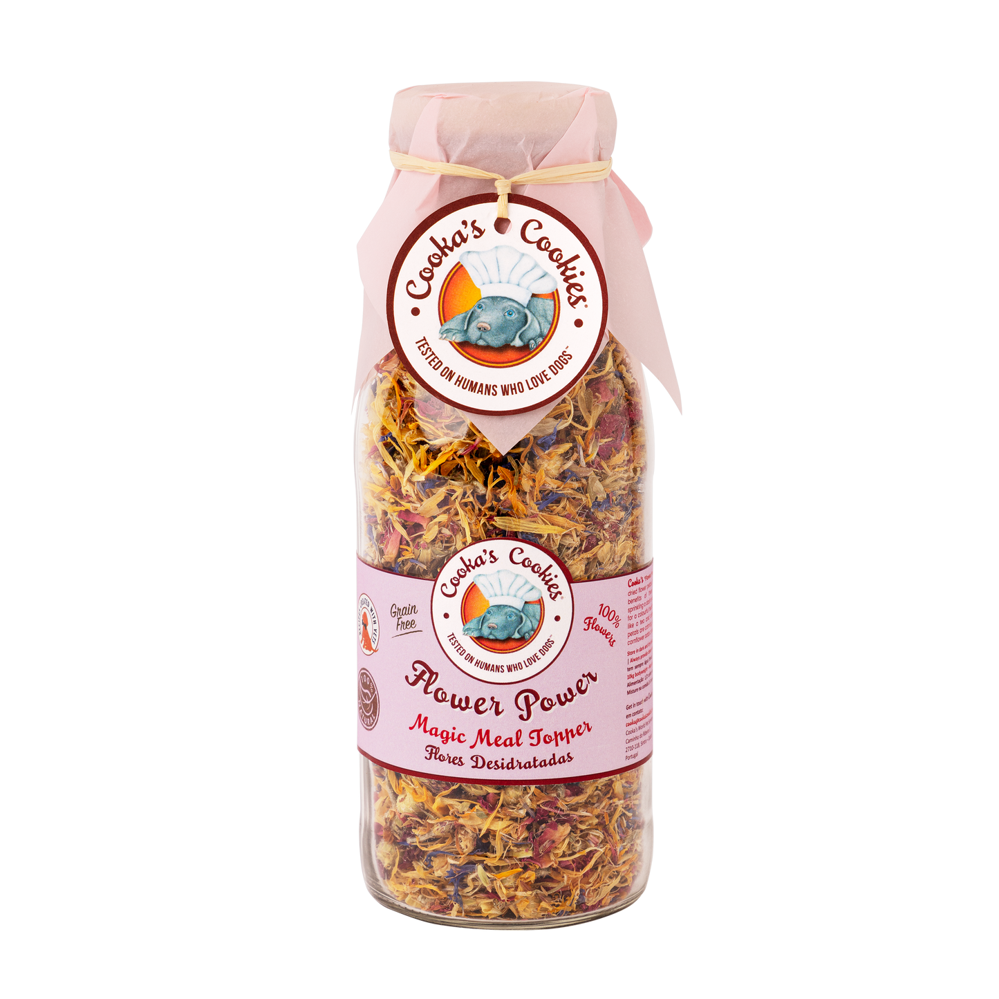 Dog Food Supplement for Digestion & Calming | Flower-Power