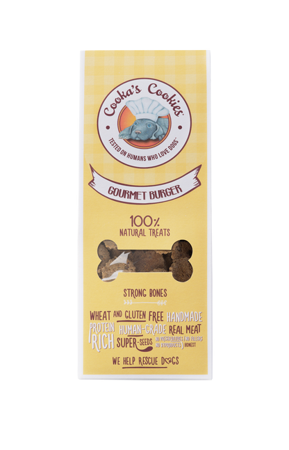 Human-Grade Baked Dog Treats | Gourmet Burger