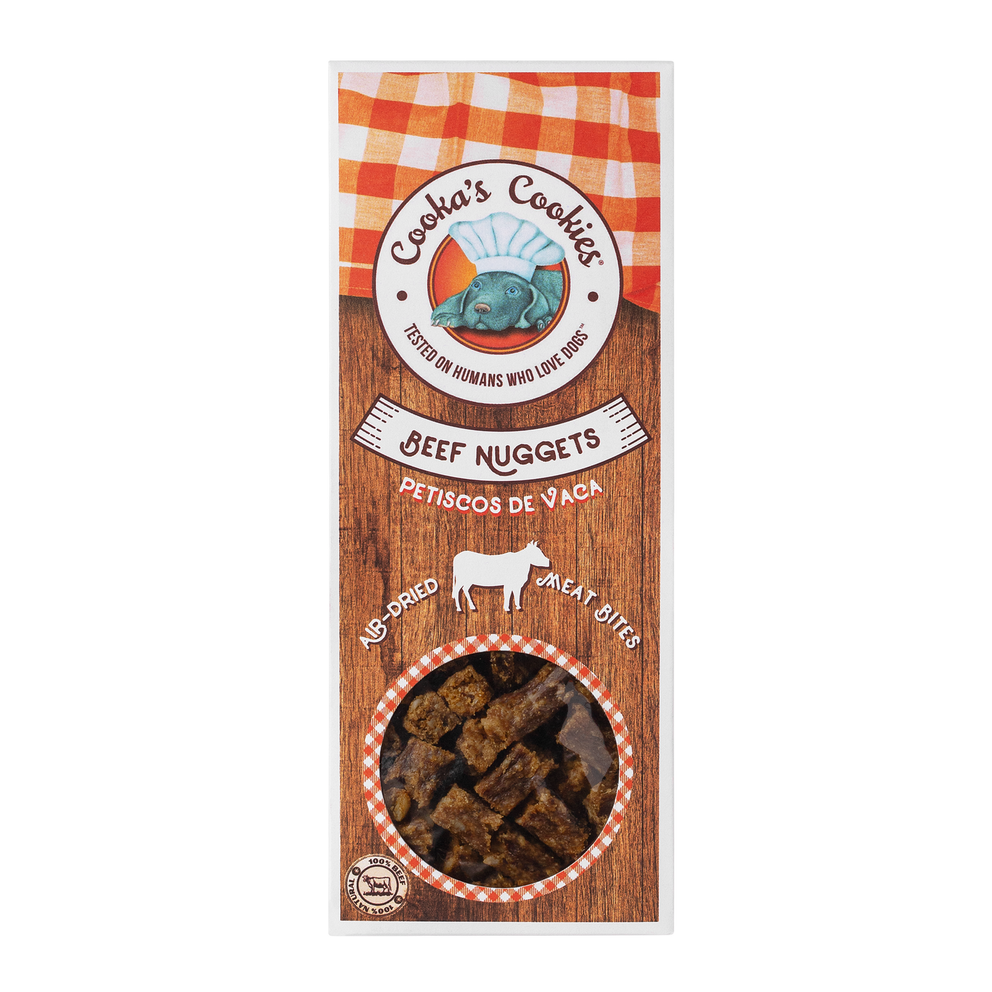 Single-Ingredient Dog Treats with Beef and Ground Bones | Beef Meat Nuggets