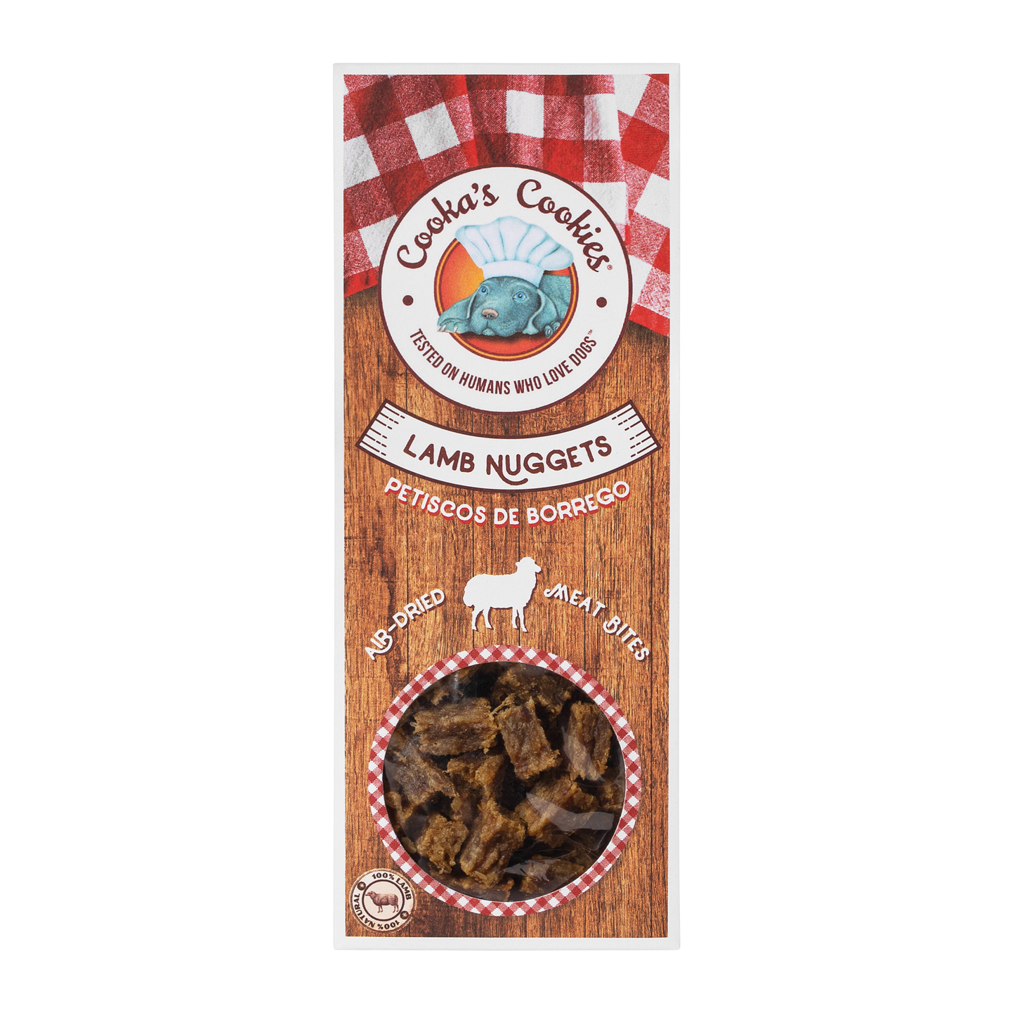 Single-Ingredient Lamb Meat and Bones Dog Treats | Lamb Meat Nuggets