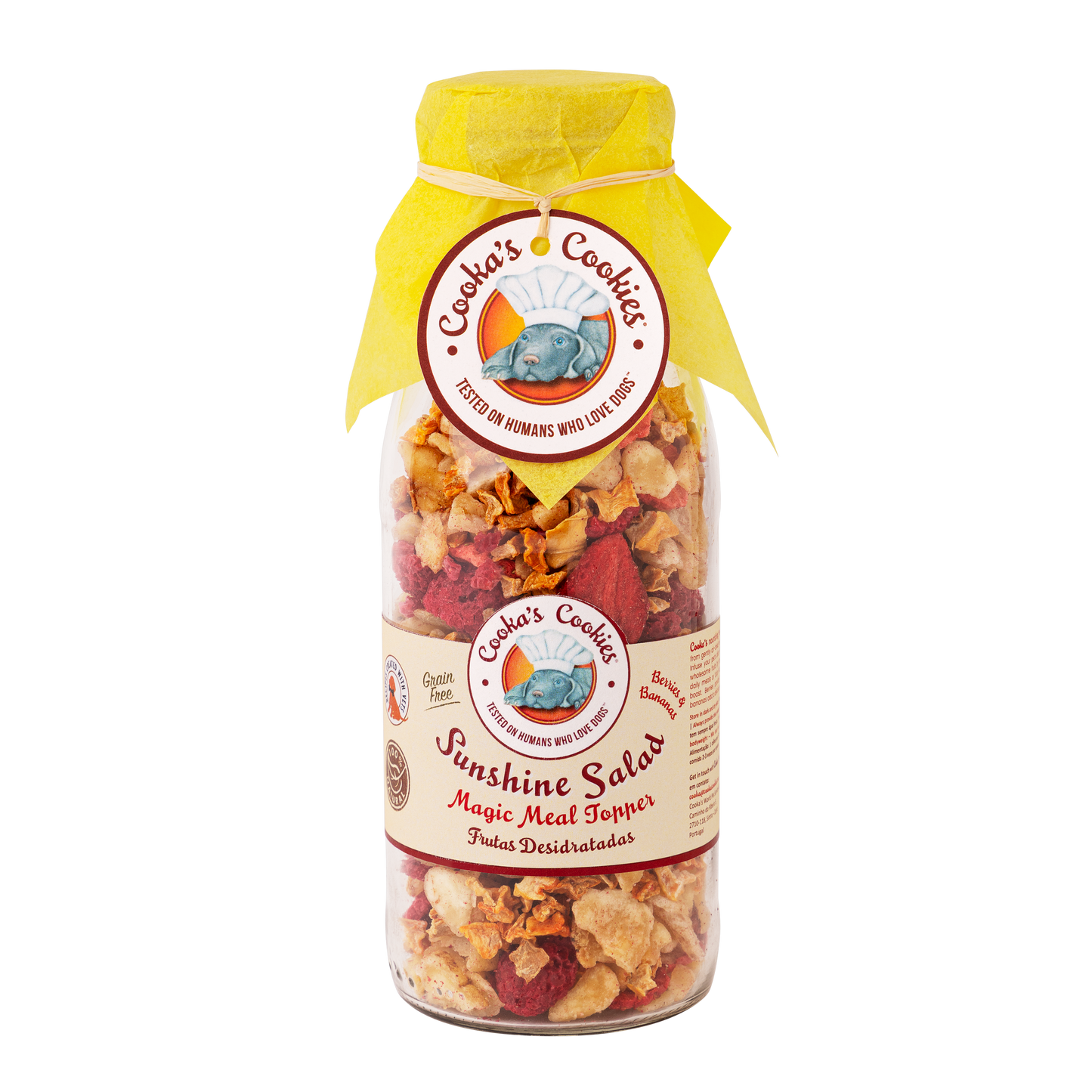 Natural Air-Dried Fruit Mix Dog Food Supplement | Sunshine Salad