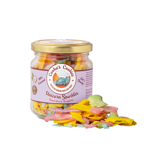 Human-Grade Magical Dog Food Supplement | Unicorn Flakes