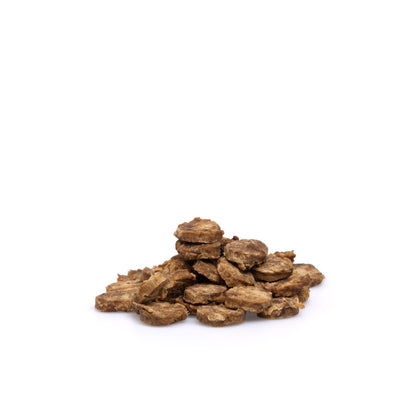 100% pure duck breast chip dog treats, Quacky Coins, low-fat and high-protein