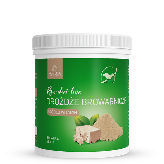 RawDietLine Brewer's Yeast natural B vitamin and prebiotic supplement for dogs and cats