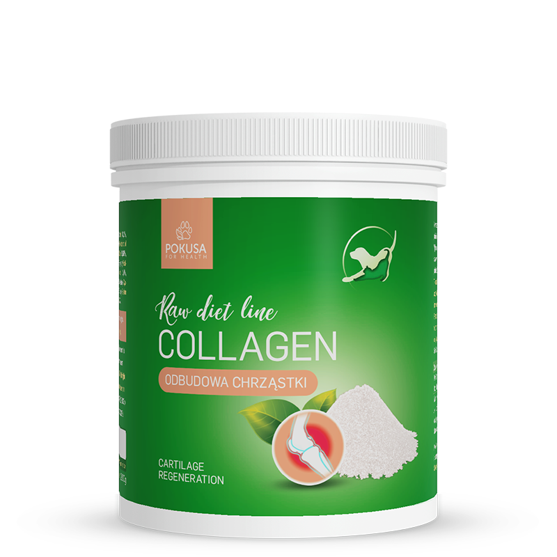 RawDietLine Collagen Swiss marine fish skin collagen supplement for dog and cat joint health