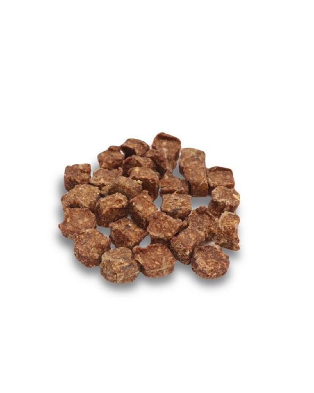 Salmon Nuggets air-dried fish treats for dogs, featuring natural salmon and cod ingredients in a kraft-style package.
